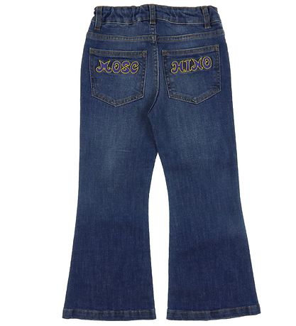 Moschino Jeans - Blåe Denim m. Lilla