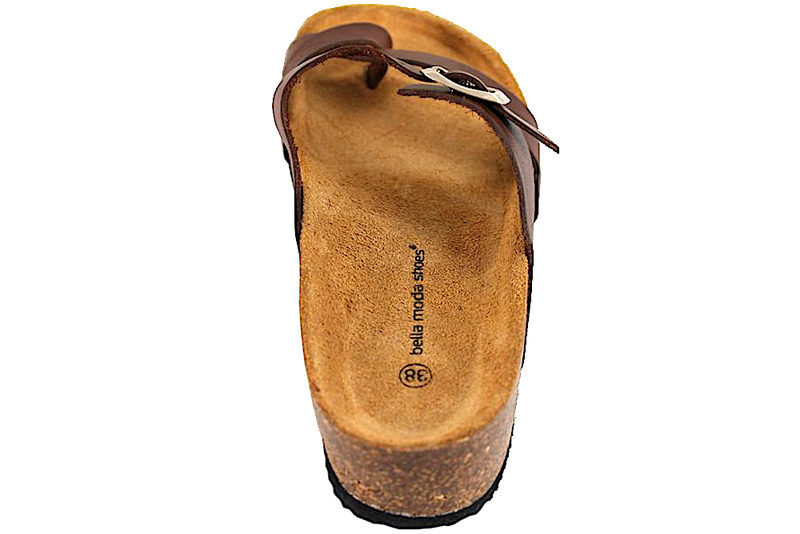BELLA MODA SLENTERS I COGNAC GLAT SKIND