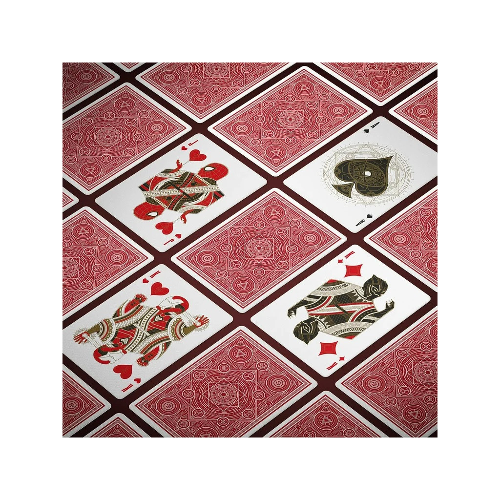 Cartes Bicycle Theory 11 - Avengers (Rouge)