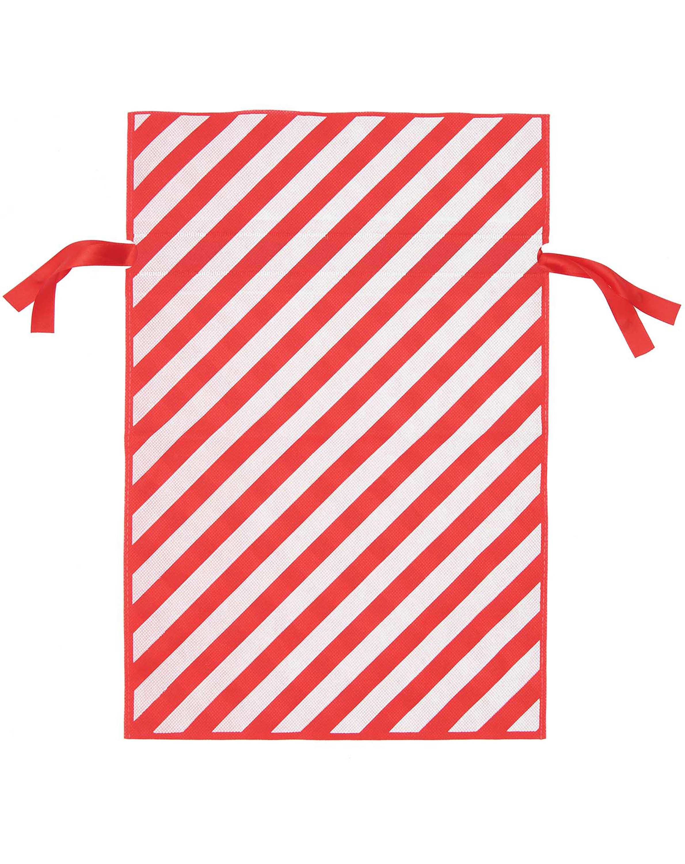 Geschenktasche I LOVE CHRISTMAS (30x45) in rot/weiß