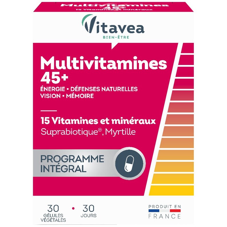 Cure multivitamines 45 - 3 mois