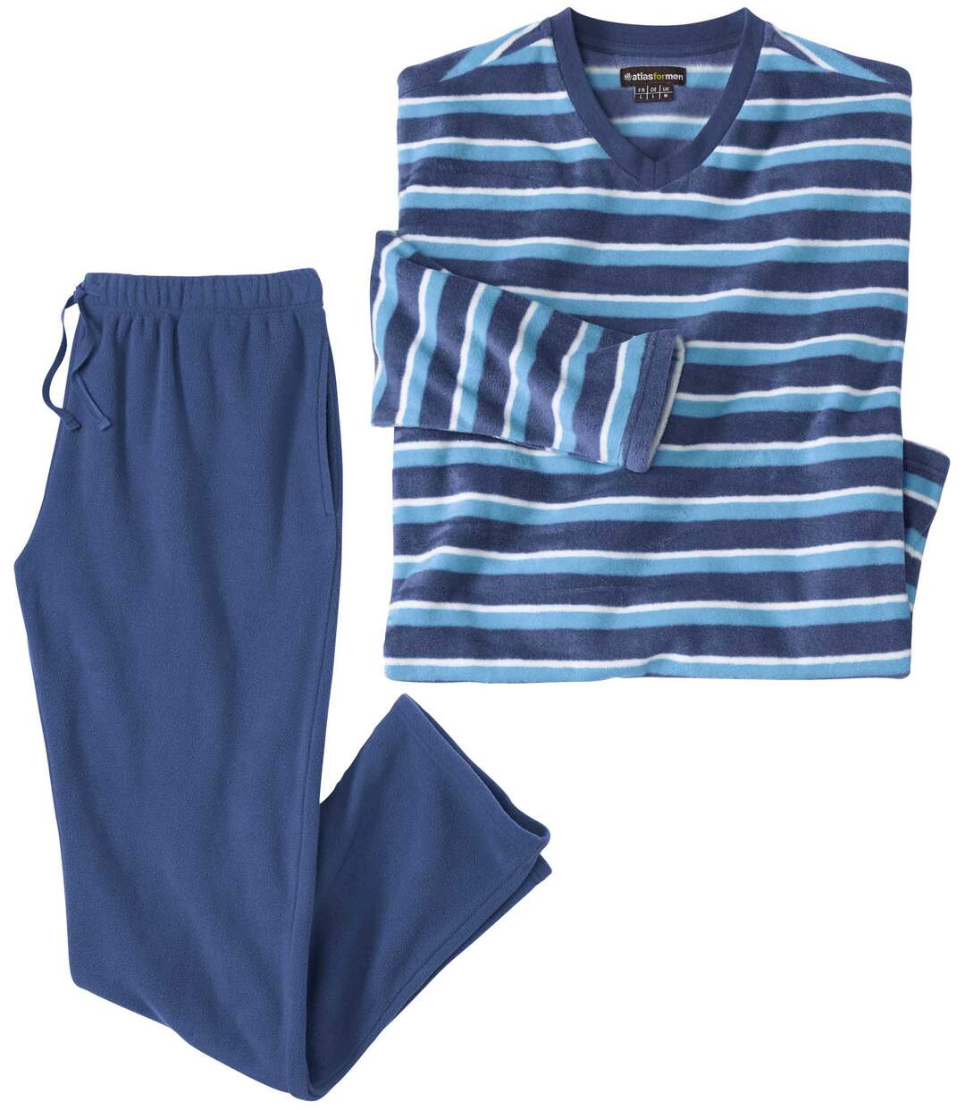 Pyjama en Micropolaire Rayé