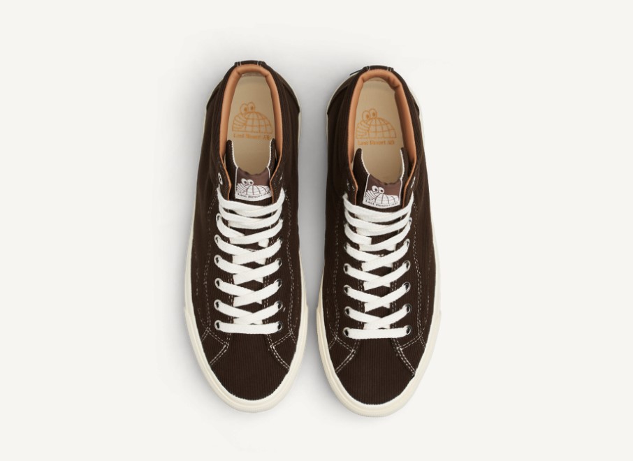 Last Resort AB VM003 Hi Cord Brown White 4 US / 35 EU