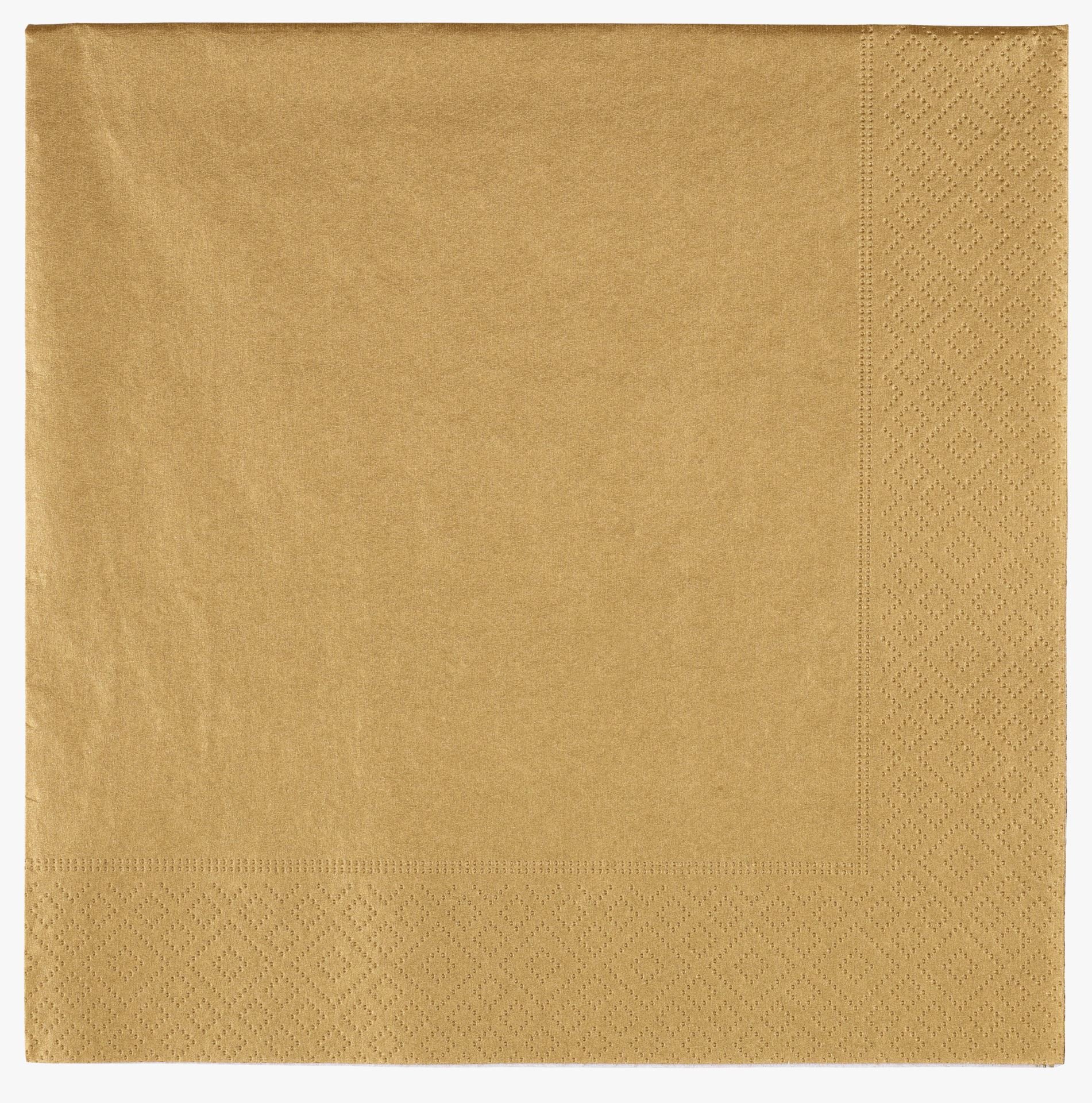 Middagsservietter sølv - 40x40 cm