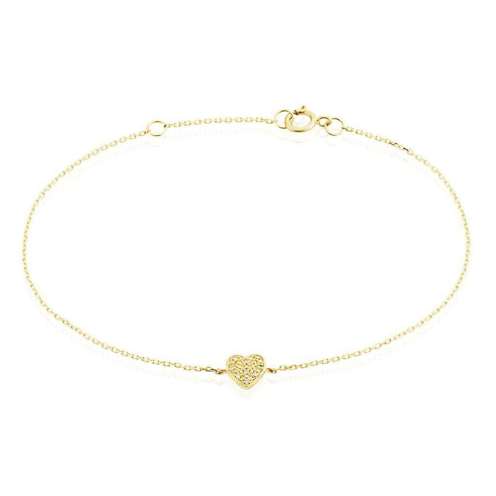 Bracelet Or Jaune Adorjan Diamants
