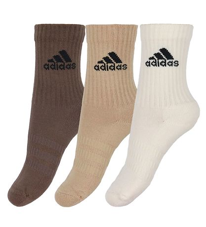 adidas Performance Strømper - 3-pak - C SPW CRW 3P - Brun/Beige/