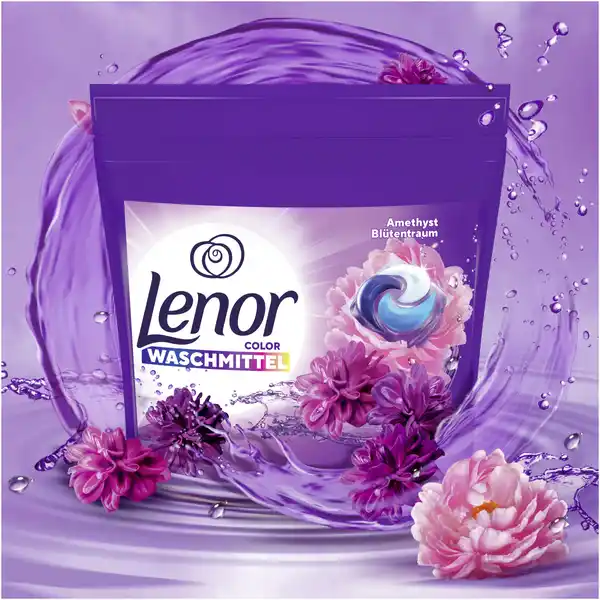 All-in-1 Pods Colorwaschmittel Amethyst Blütentraum 104WL
