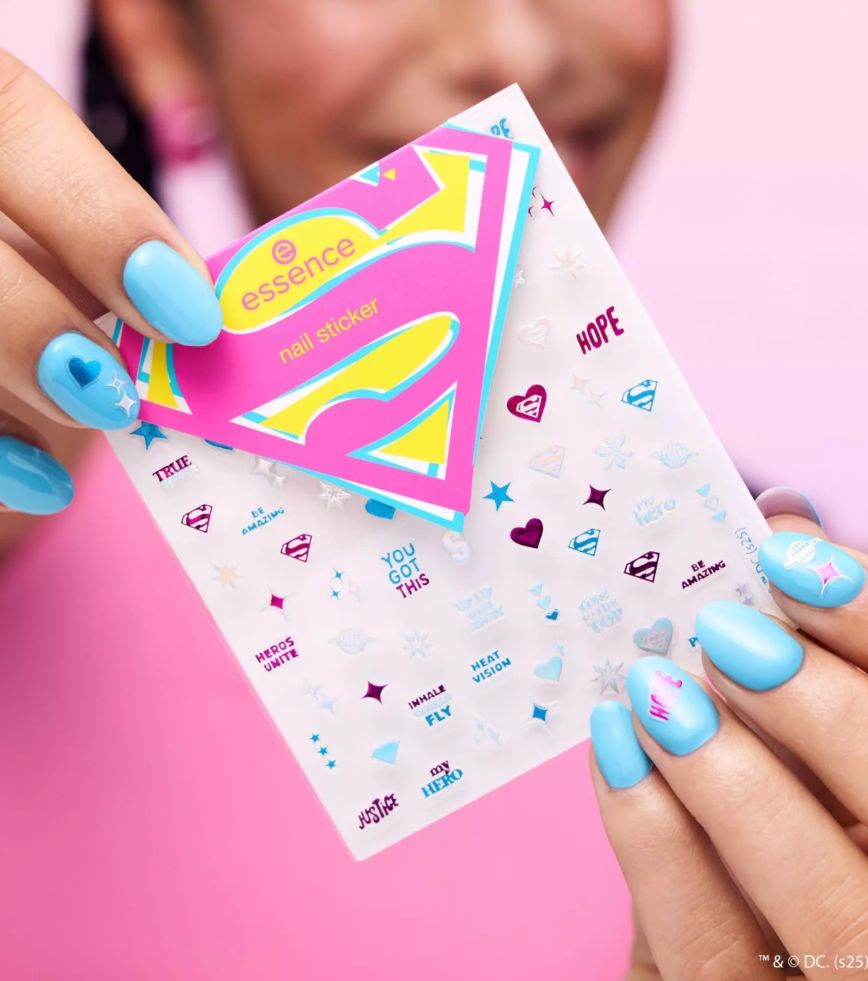 essence - *Superman* - Adesivos de Unha