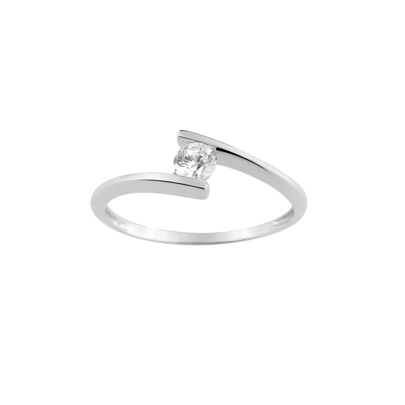 Bague Femme - Oxyde de zirconium - Or 18 Carats