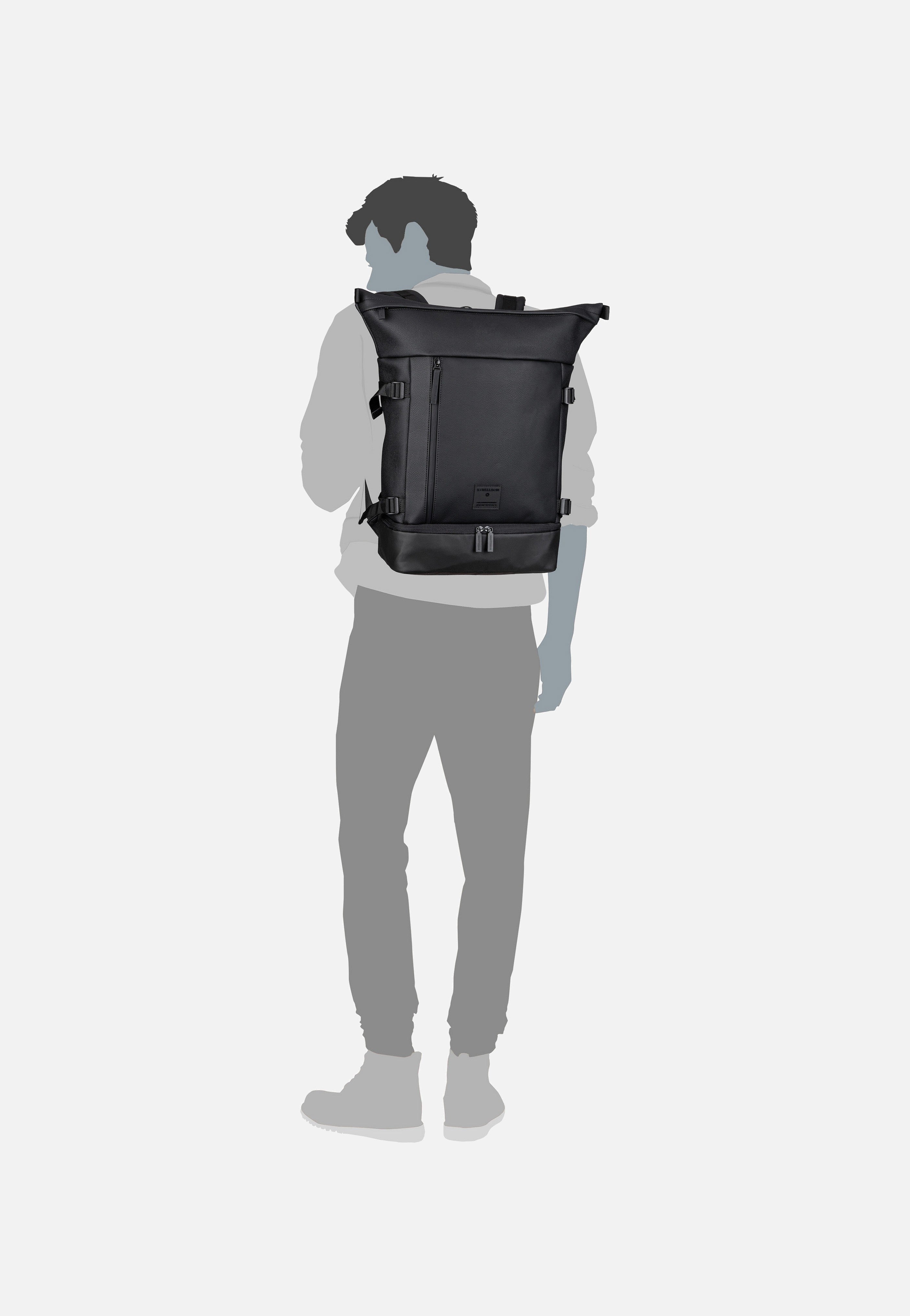 Westferry Sebastian LVZ Black - Rucksack