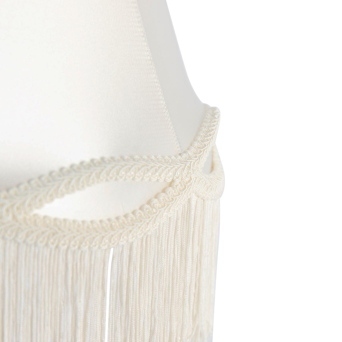 Klassieke tafellamp messing met granny kap crème 30 cm - Simplo