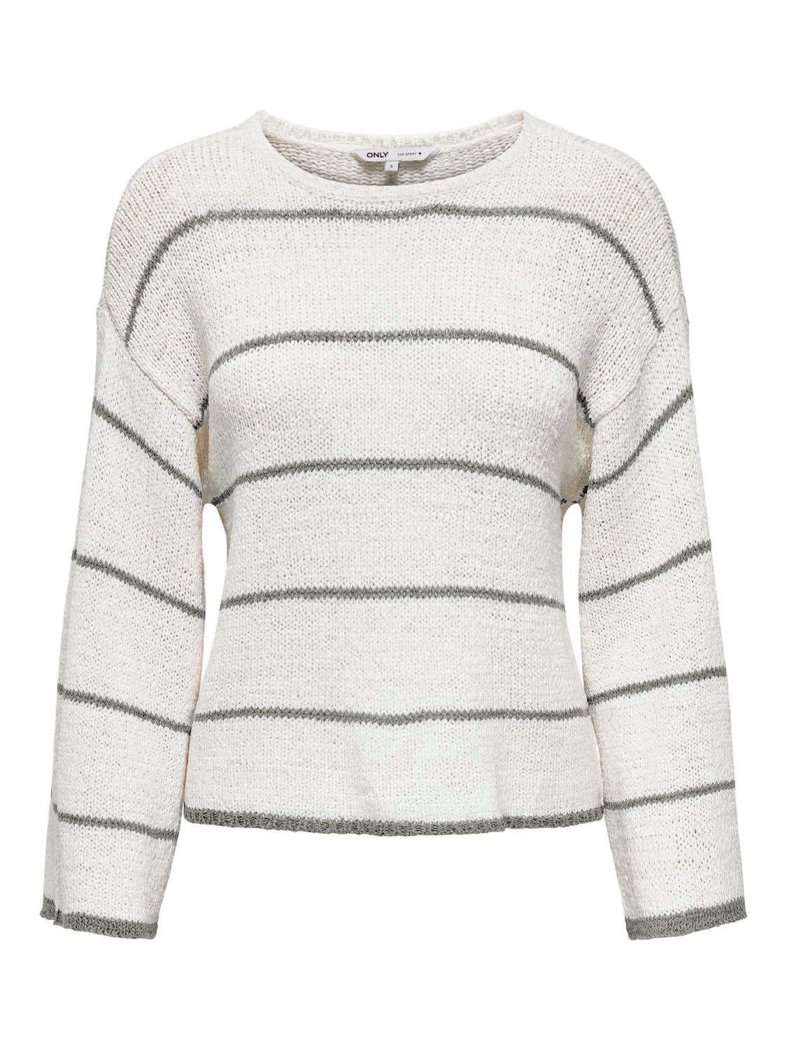 ONLGEENA Strickpullover Cloud Dancer