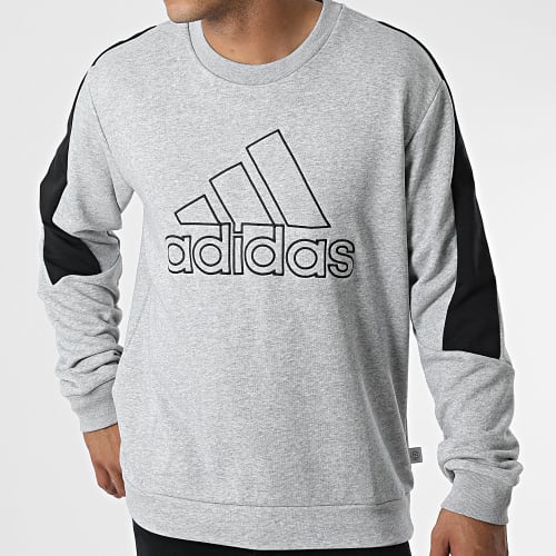 Sweat Crewneck FI BOS HC5860 Gris Chiné