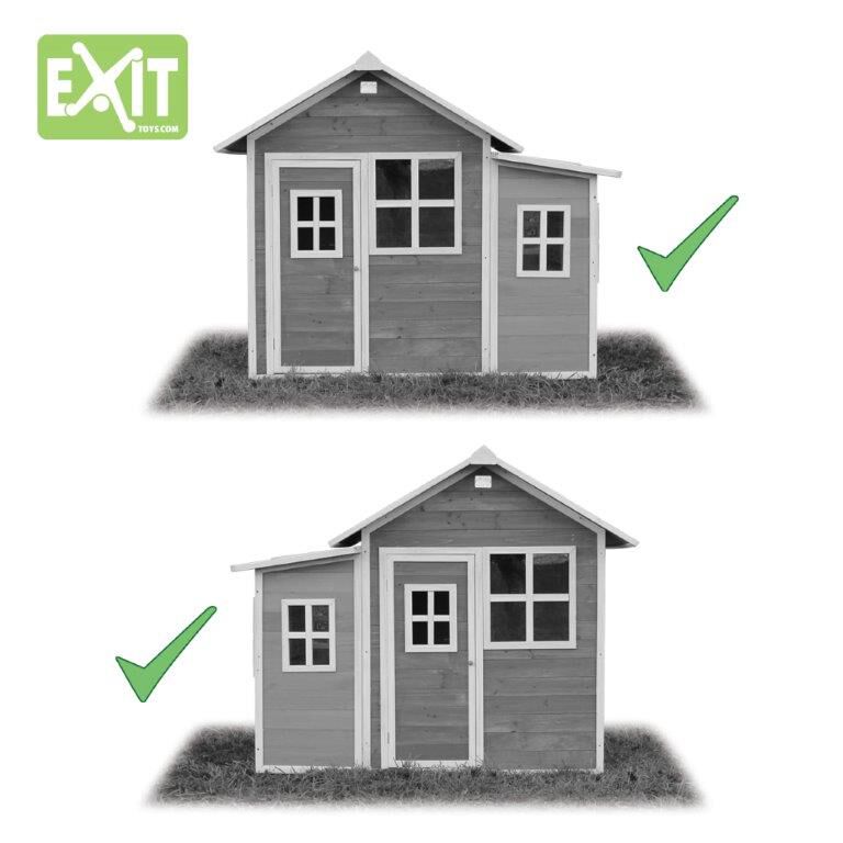 EXIT Loft 150 - Speelhuisje - Rood - Hout
