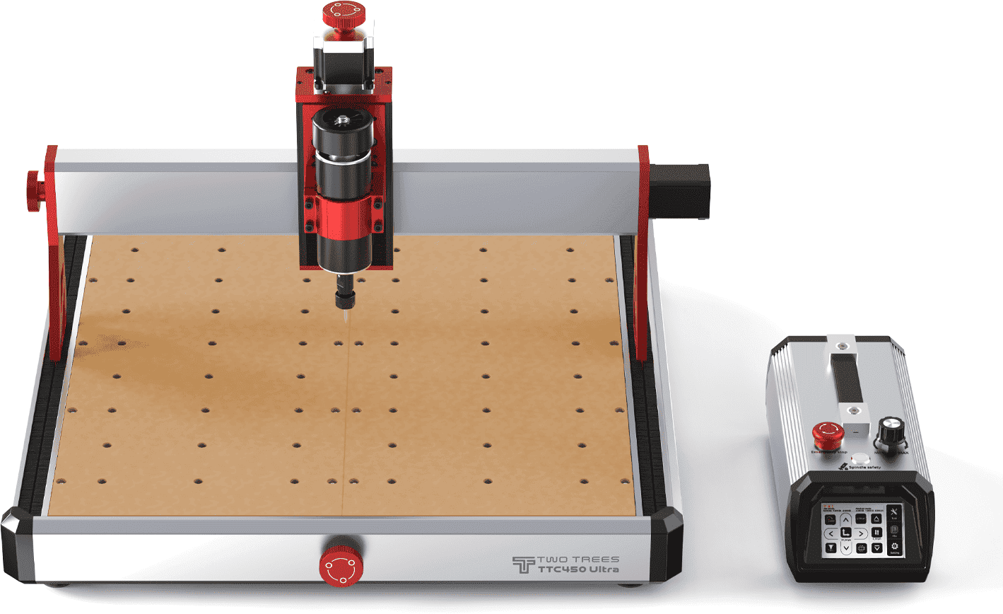 Twotrees  TTC450 Ultra CNC Fräsmaschine    Geballte Power auf 460 x 460 mm