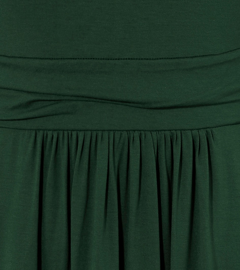 Aniston SELECTED Jerseykleid mit gerafftem Taillenbund; unifarben