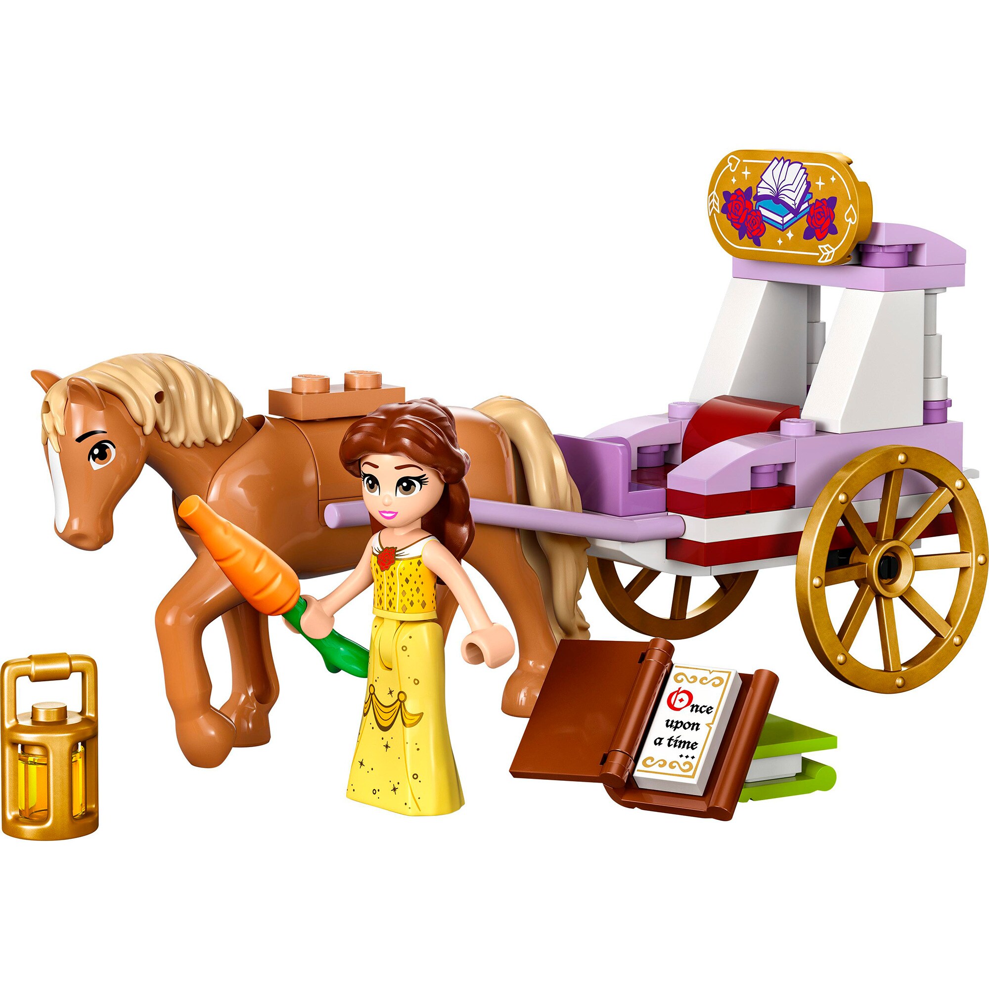 LEGO Konstruktionsspielzeug Disney Princess Belles Pferdekutsche