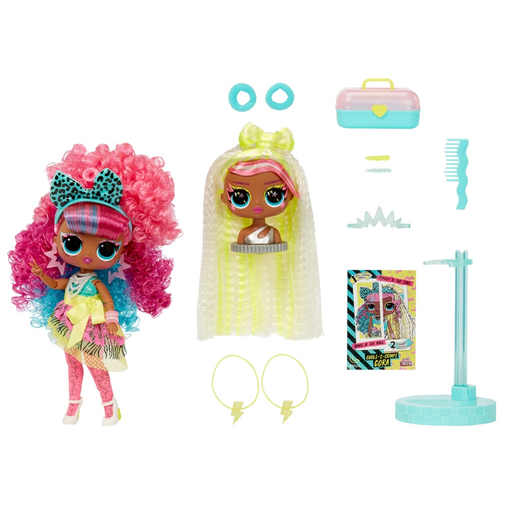 LOL Surprise! Tweens Surprise Tausch-Modepuppe – Curls-2-Crimps Cora
