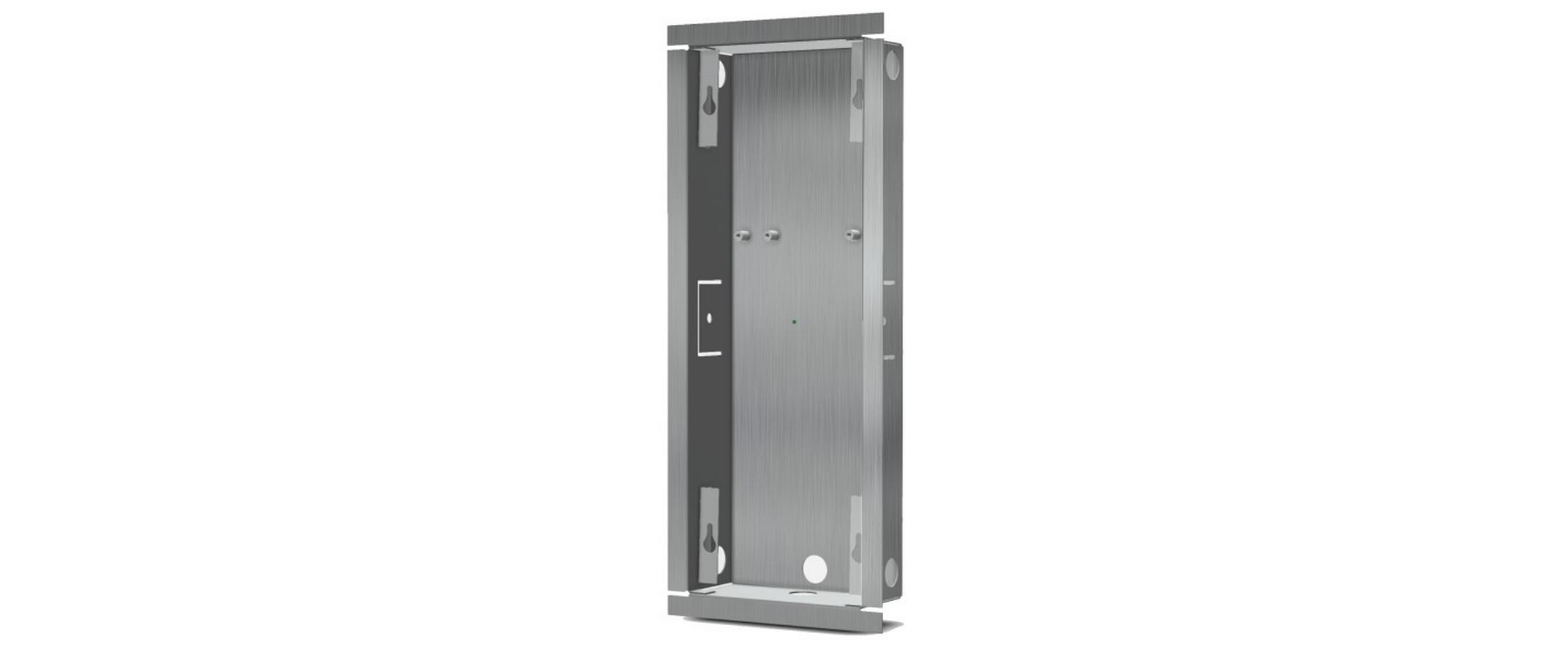 Unterputzgehäuse D2101KV, D2102FV Fingerprint, D2102FV EKEY<br>Unterputz Montagerückgehäuse aus Edelstahl V2A