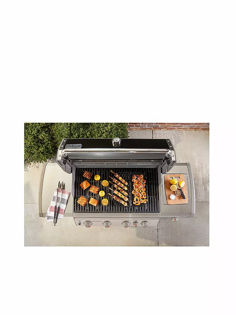 WEBER GRILL 2 in 1 Sear Grate & Grillplatte 8858 schwarz