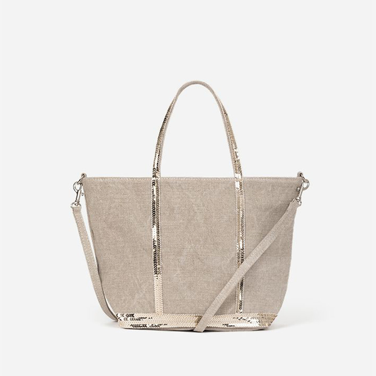 VANESSA BRUNO<br>Handtas S em linho en zecchino's