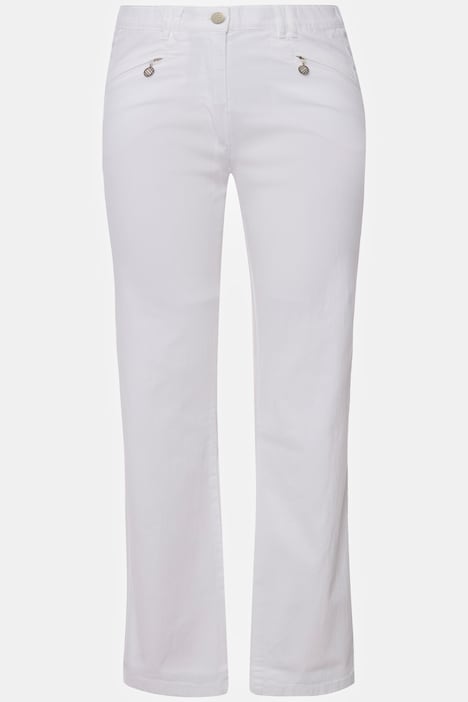 Sommerhose Mony, angenehm leicht, Zipptaschen, Stretc