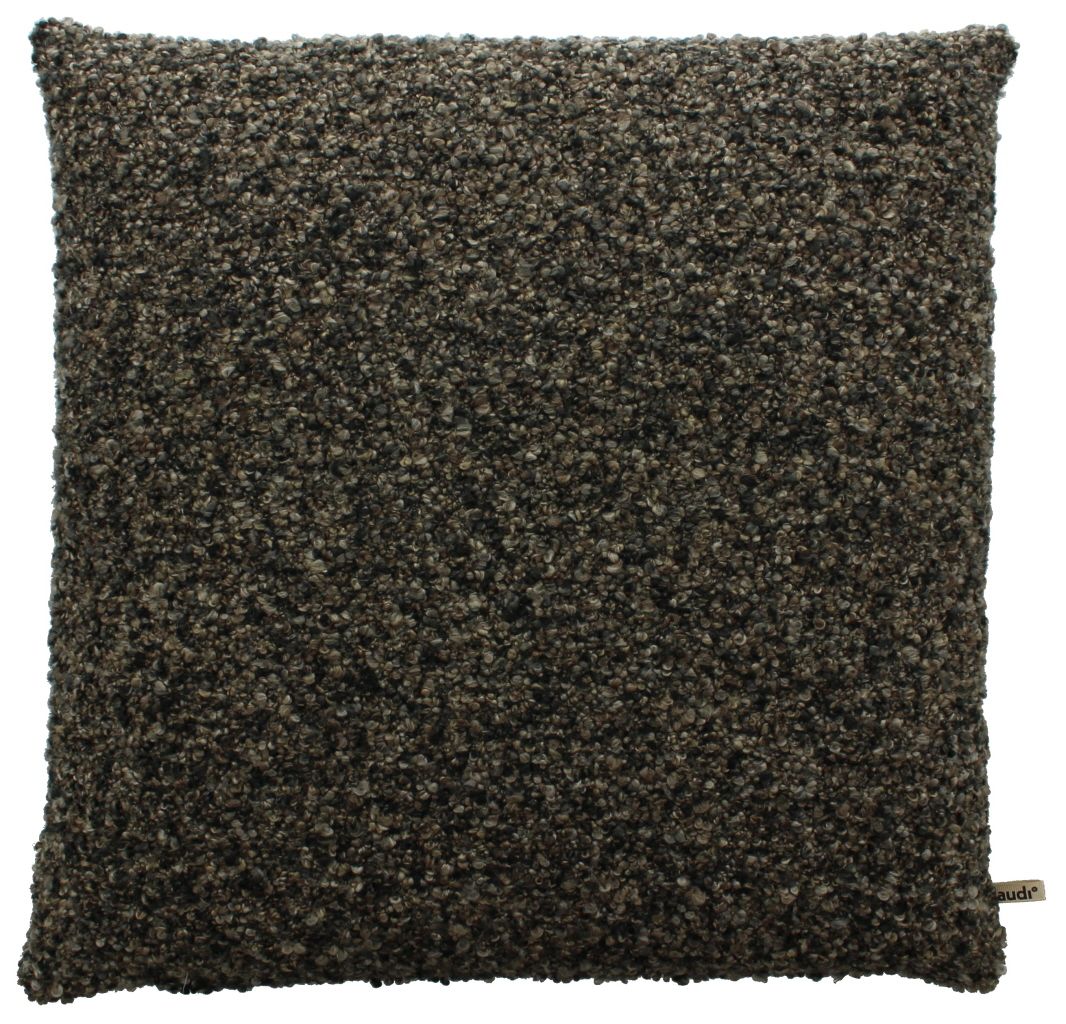 Sierkussen Black Taupe Fluffa  | ClaudiB50 x D50 cm