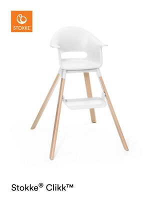 Stokke Clikk Matstol, White