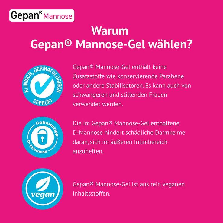 Gepan Mannose-Gel, 30 ml
