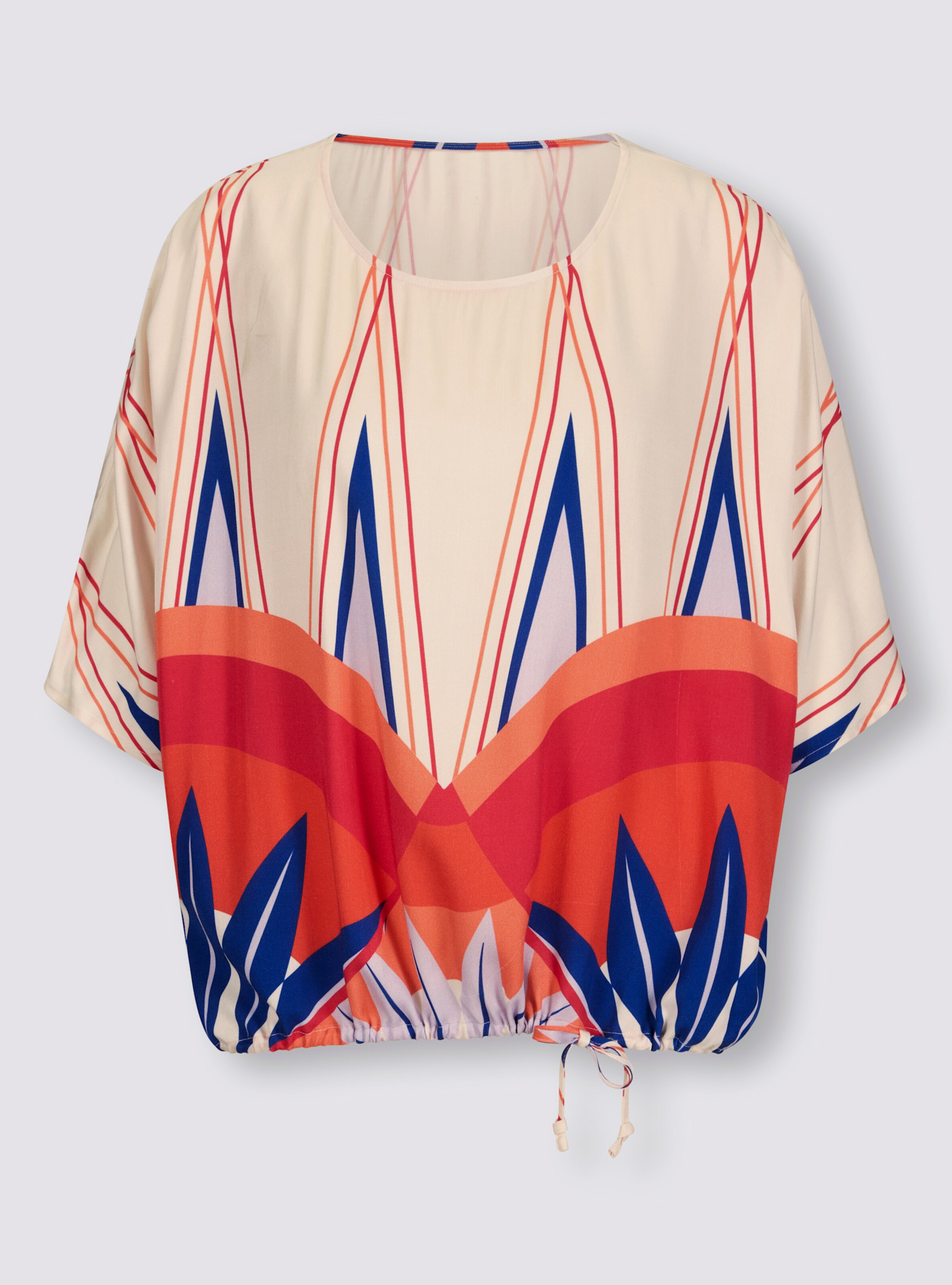 Druckbluse