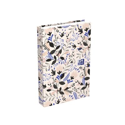 Agenda Oxford Flowers - 2 jours par page - 7,4 x 11 cm - disponible dans différentes couleurs - Hamelin