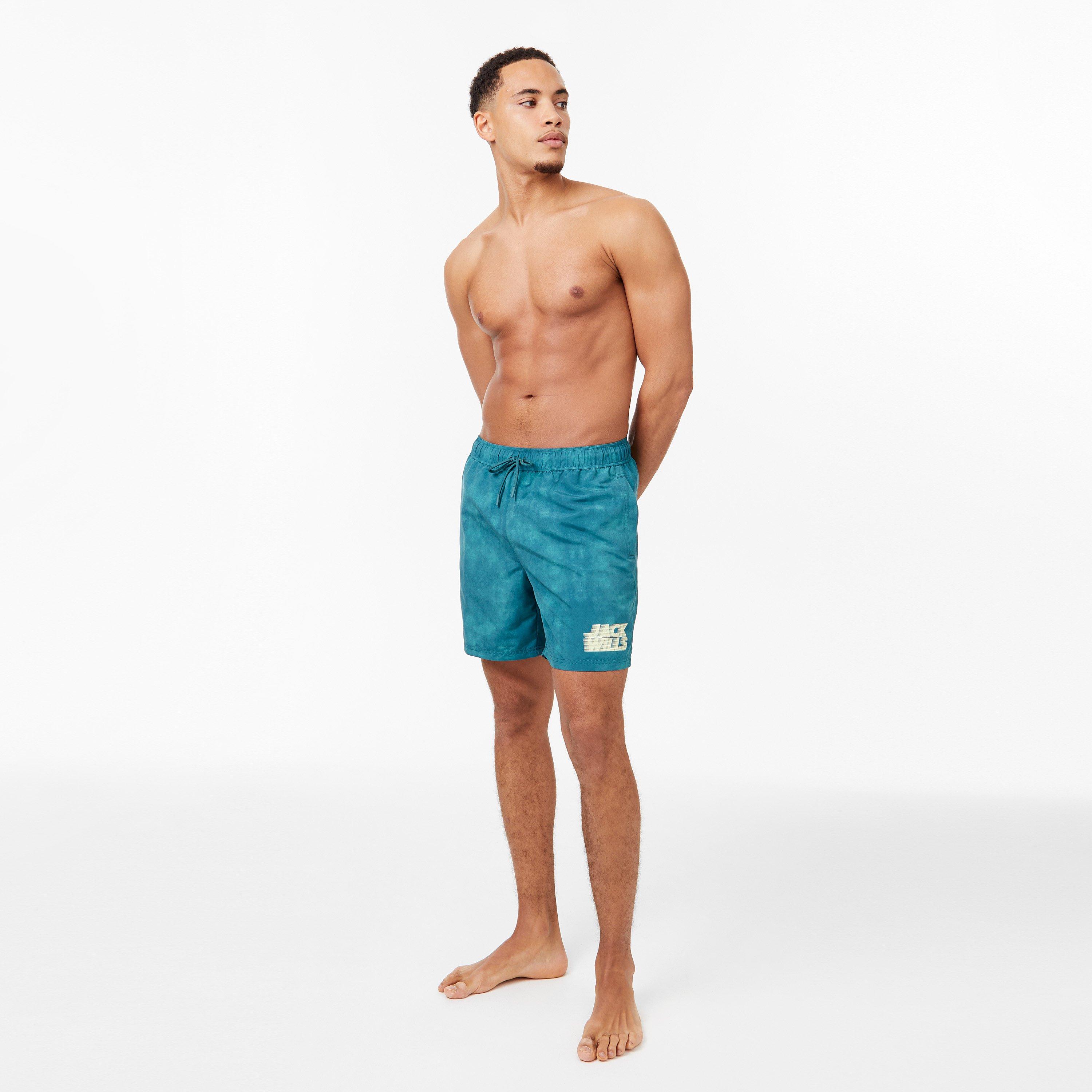 Jack Wills JW Uneven Dye Swim Shorts