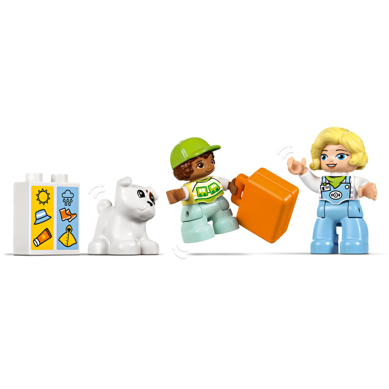 LEGO® DUPLO 10427 Town Interaktive Abenteuer-Eisenbahn 2+ Jahre