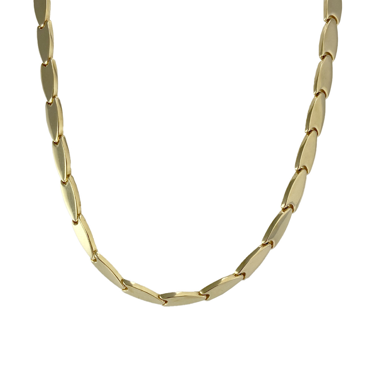 Collier d'occasion or 750 jaune 42 cm