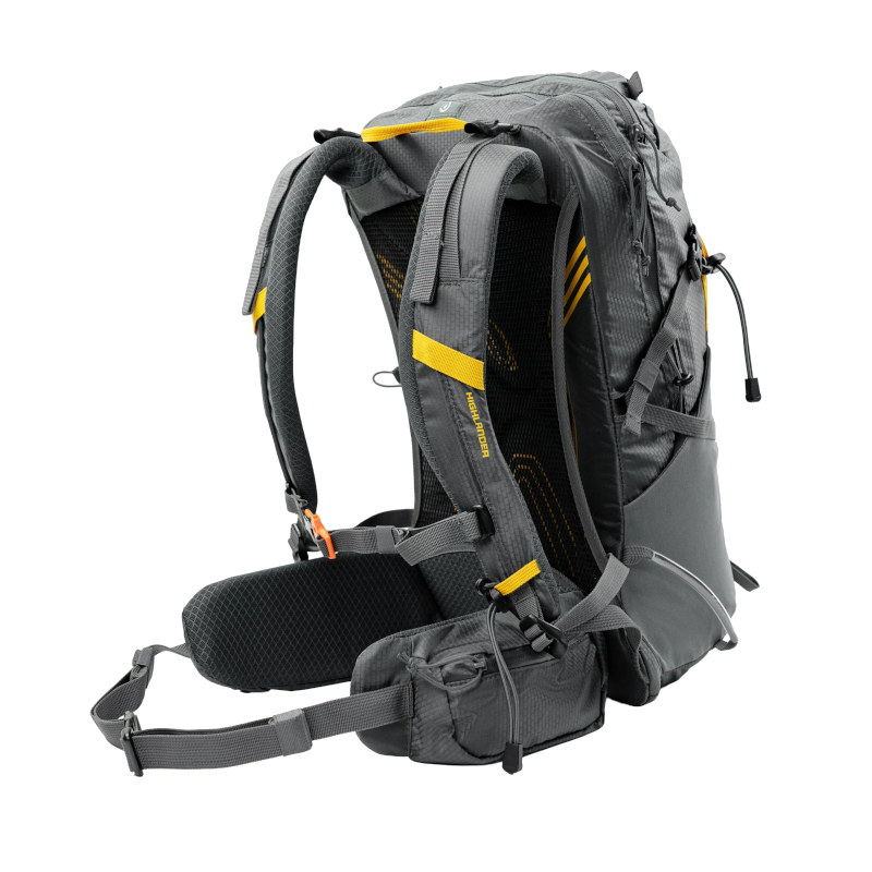 Highlander vega 25l heren rugzak - grey