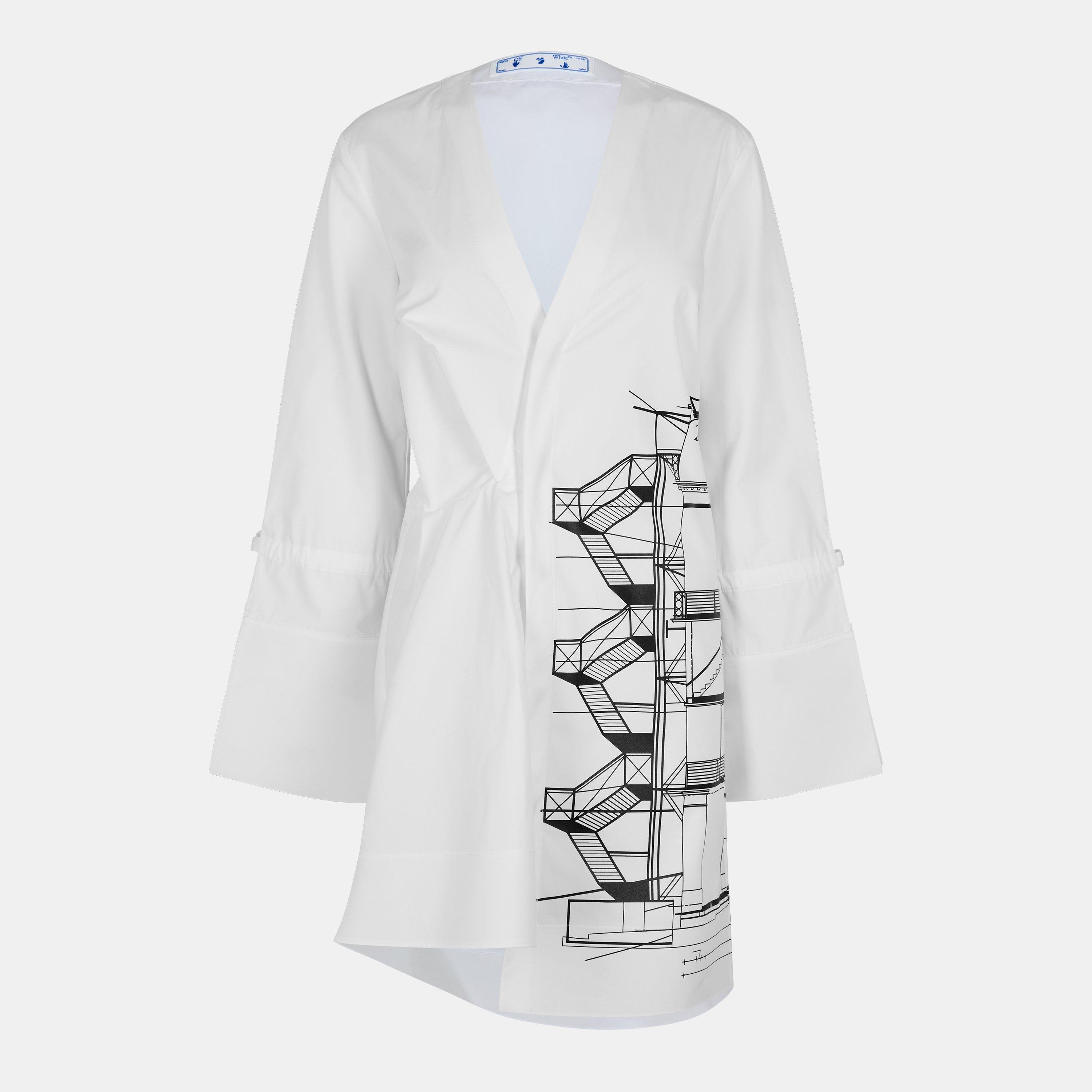 Off White Dress Ld99