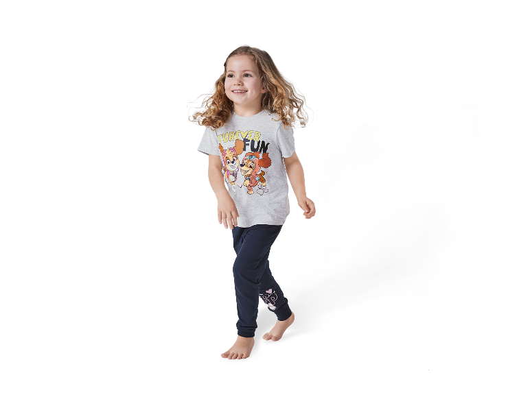 Kinder pyjama met glow-in-the-dark print