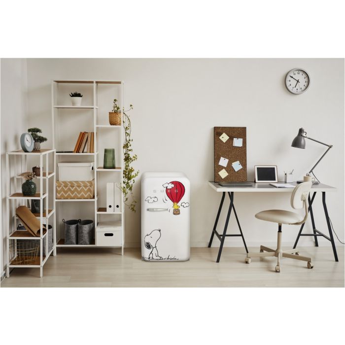 SMEG Stand-Kühlschrank 50's Style Snoopy FAB10RDSN5