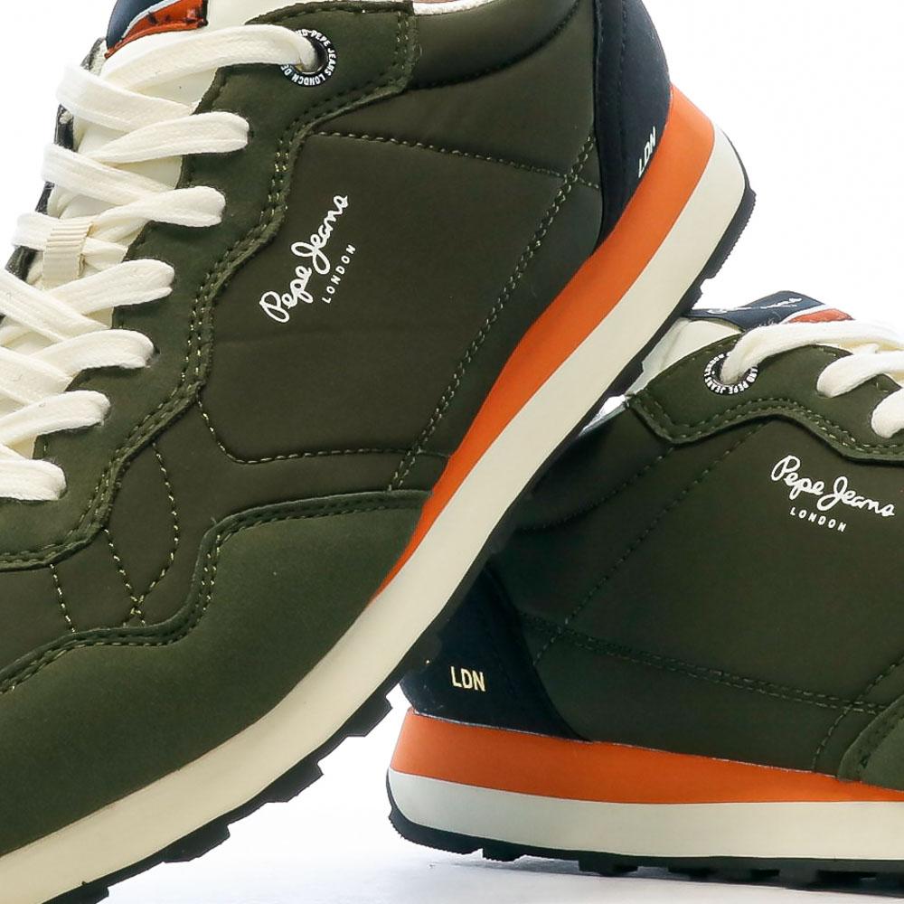 Pepe jeans Baskets Kaki Homme Pepe jeans Natch One