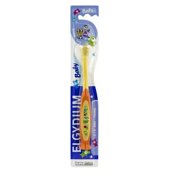 Escova de dentes Elgydium Baby & Child 0-2 anos Macia