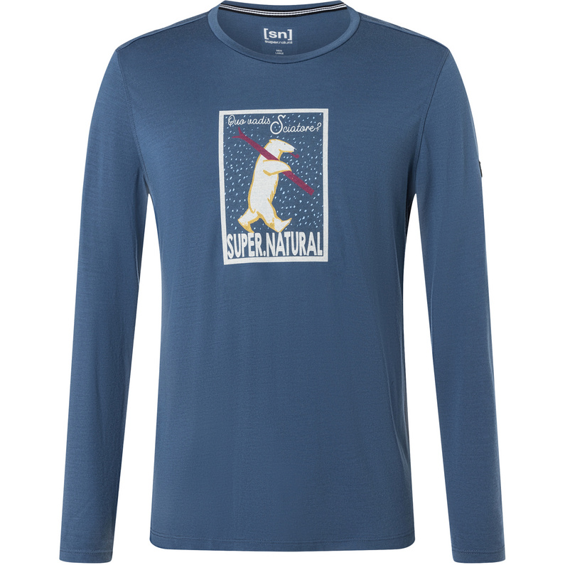 Super.Natural Herren Skiatore Longsleeve