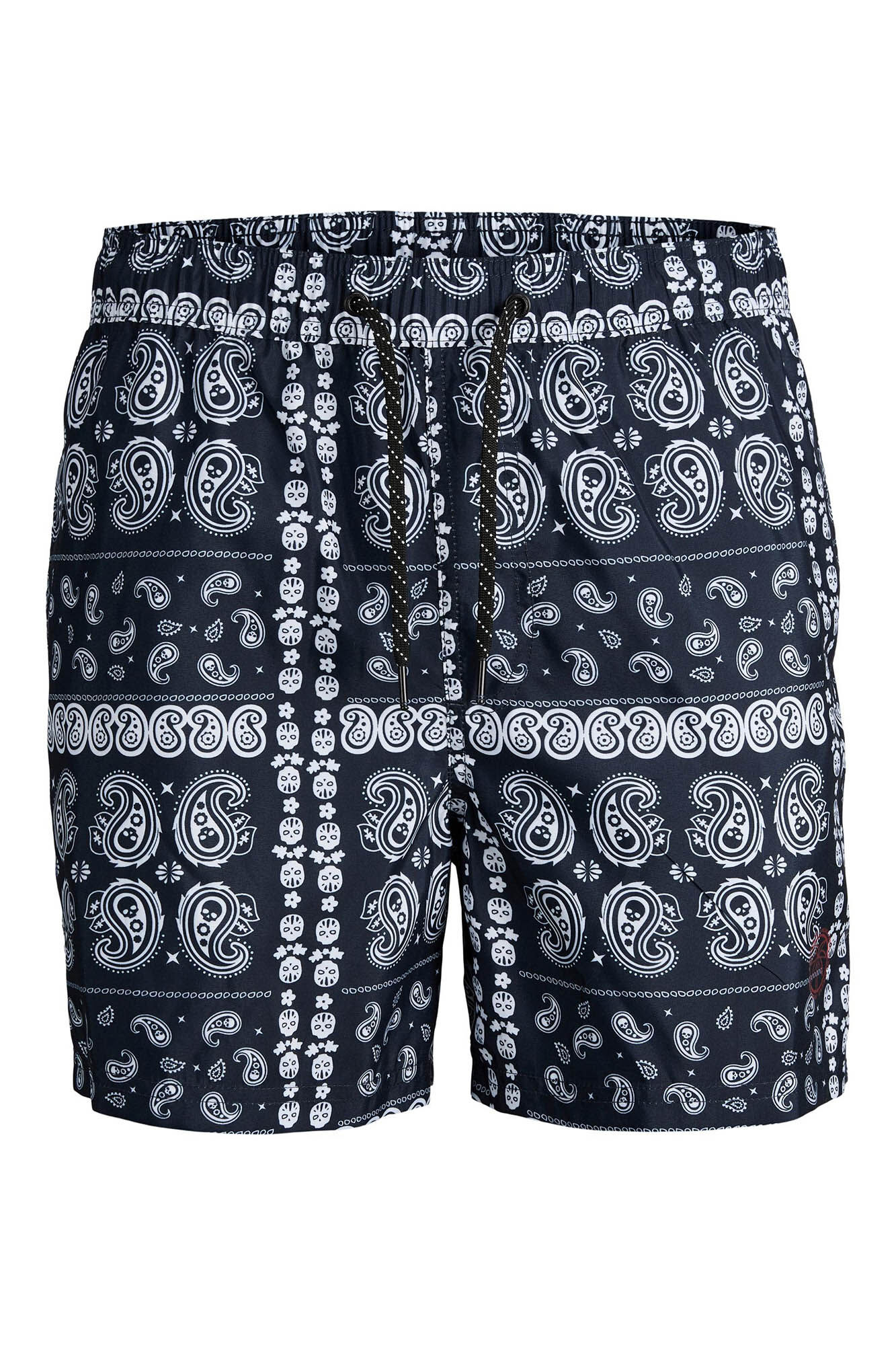 Maiô estampado - azul marinho