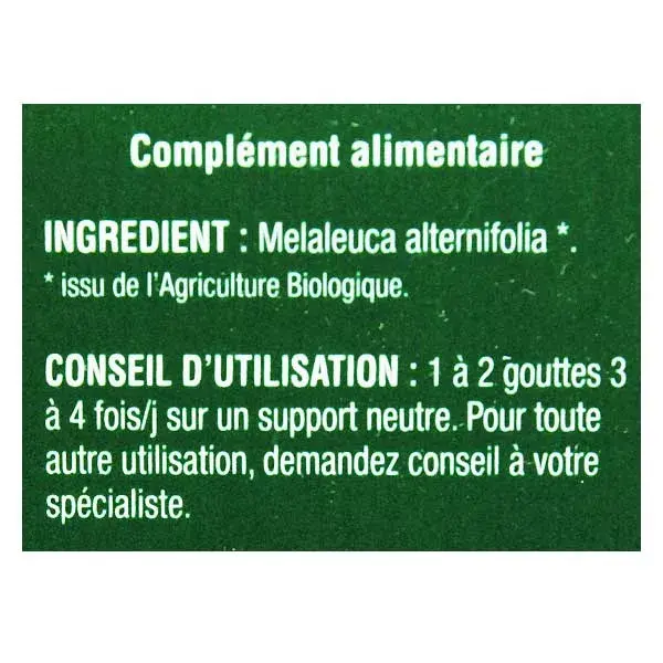 Óleo Essencial de Melaleuca Orgânico NatureSun Aroms 30ml