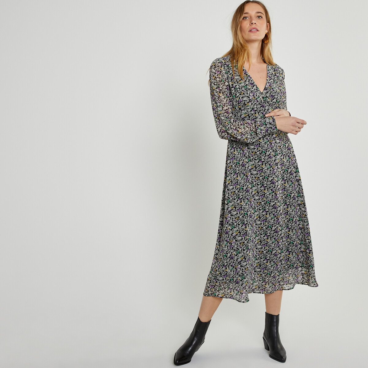 COLEÇÕES LA REDOUTE<br>Botas ocidentais Leren, Assinatura DORIANE