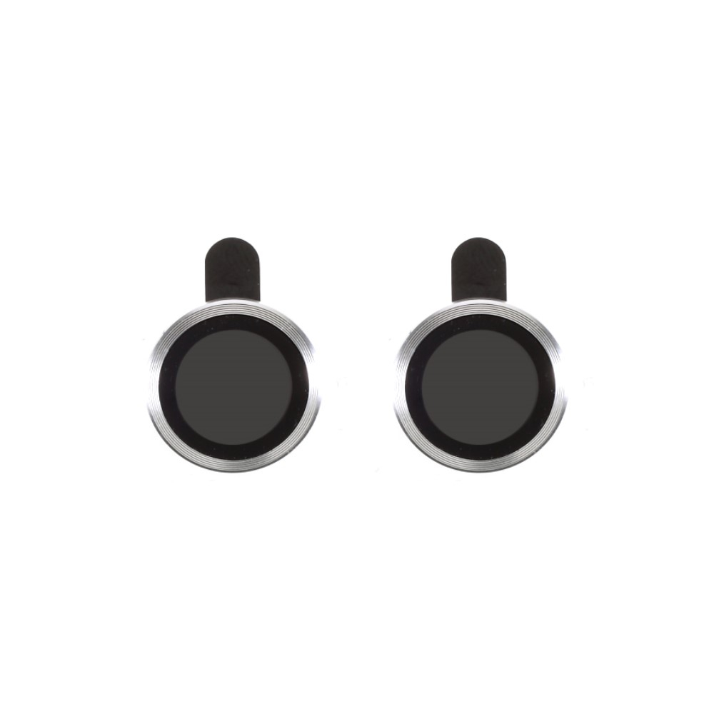 iPhone 13 / iPhone 13 Mini Kameraschutz Objektiv Ring Protector Abdeckung - Silber