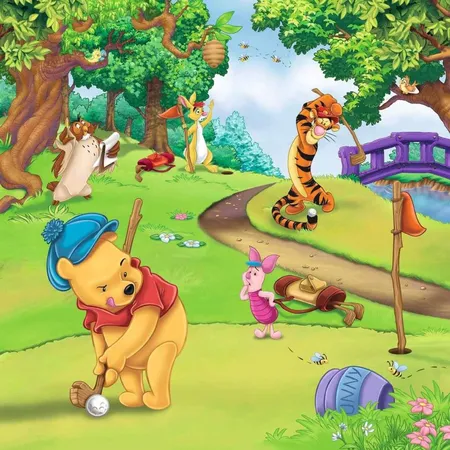 Ravensburger Puzzle - Winnie Puuh: Tag des Sports, 147 Teile