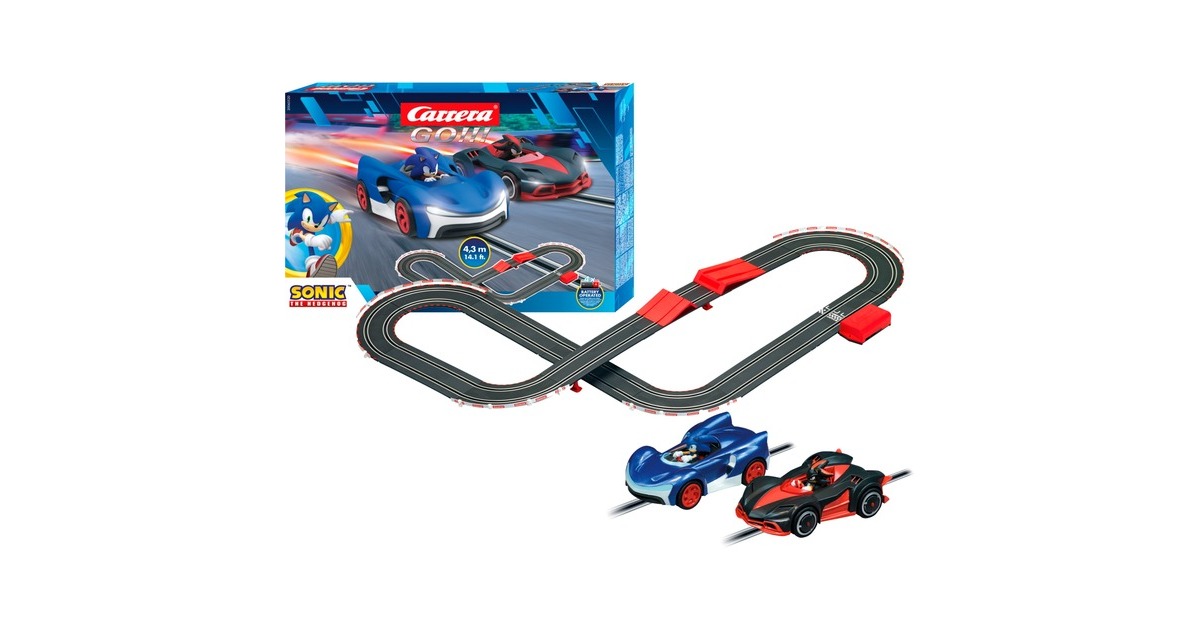 CarreraGO!!! - Sonic the Hedgehog Racebaan  (Schaal 1:43)