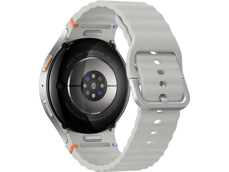 Samsung Galaxy Watch7 BT 44 mm Silver Schlanke Smartwatch mit erweitertem Gesundheits- und Schlaftracking