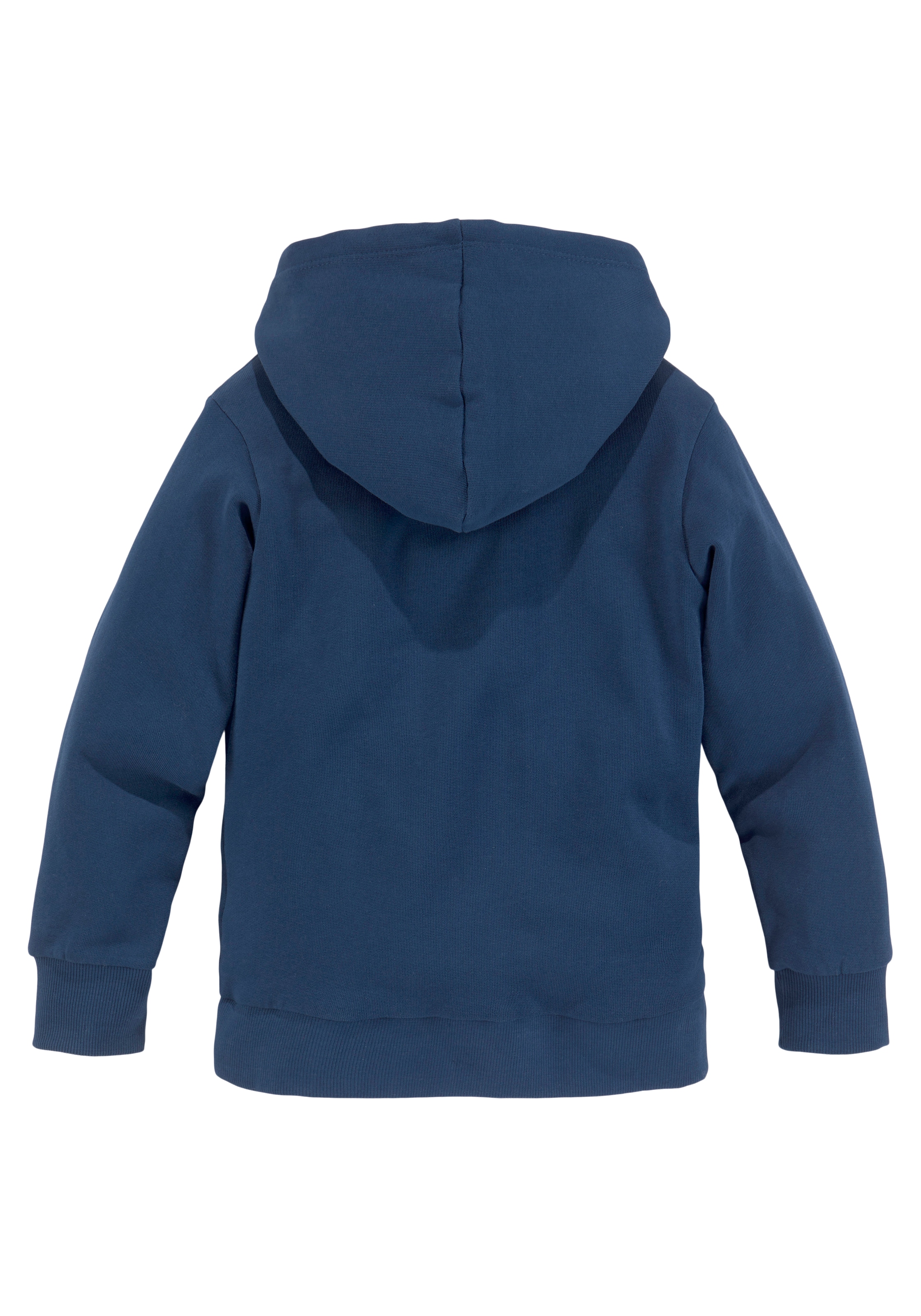 KIDSWORLD Kapuzensweatshirt »mit tollem Dino aus Wendepailletten«, Langarm,  Basic-Passform,  bedruckt,  aus  Baumwolle