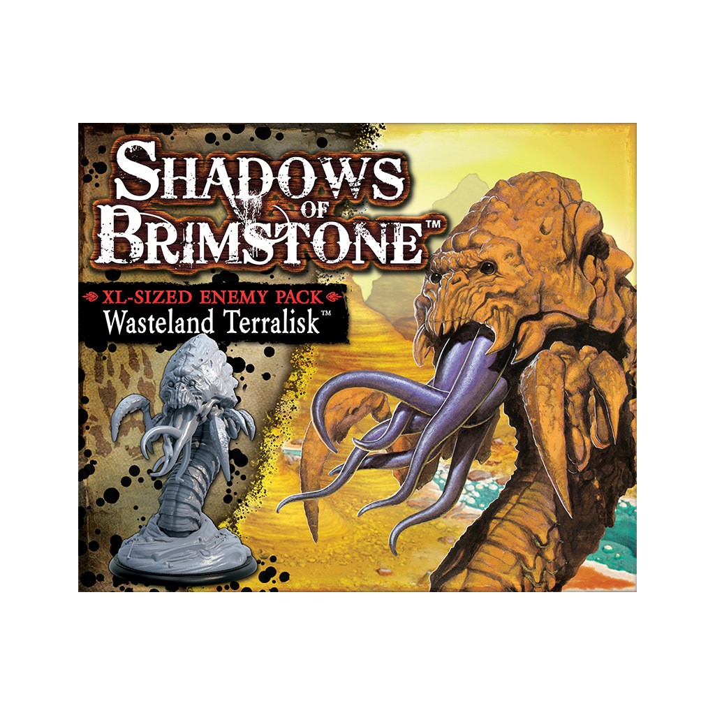Shadows of Brimstone – Wasteland Terralisk XL Enemy Pack Expansion